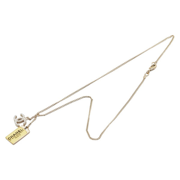 シャネル ヴィンテージ ココマーク ネックレス ゴールド メッキ レディース CHANEL 【中古】