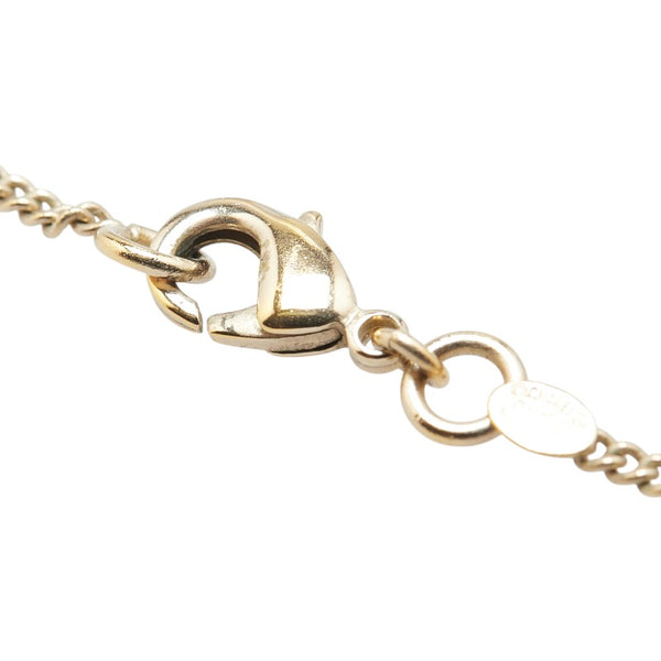 シャネル ヴィンテージ ココマーク ネックレス ゴールド メッキ レディース CHANEL 【中古】