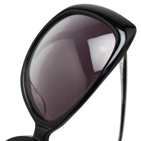 カルティエ パンテール サングラス ブラック シルバー プラスチック メタル レディース CARTIER 【中古】