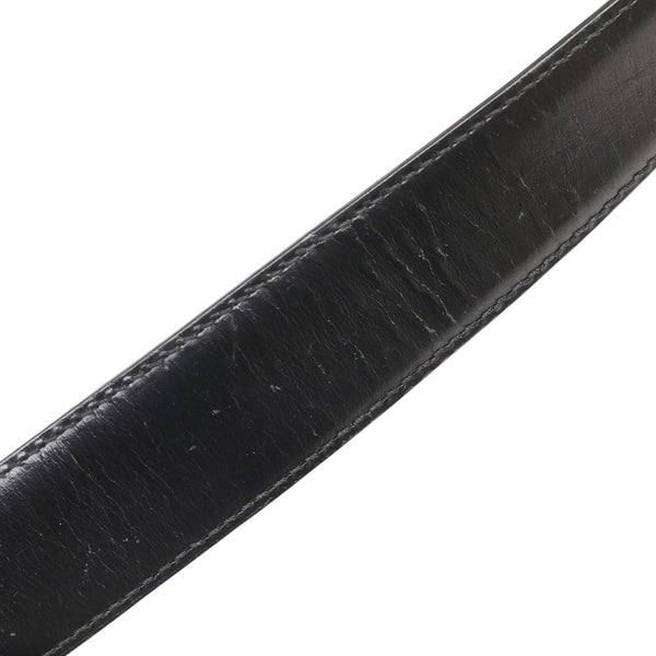 グッチ Gバックル リバーシブル ベルト ブラック ブラウン レザー メンズ GUCCI 【中古】