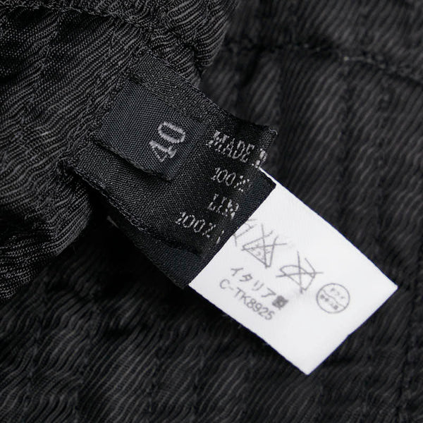 プラダ Pコート サイズ：40 ブラック ウール レディース PRADA 【中古】