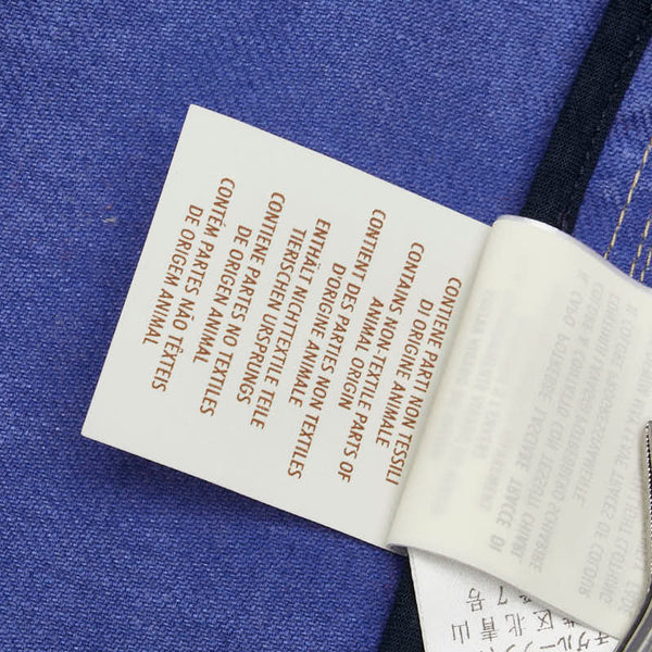 グッチ テーラードジャケット デニムジャケット サイズ：48 インディゴブルー コットン リネン メンズ GUCCI 【中古】