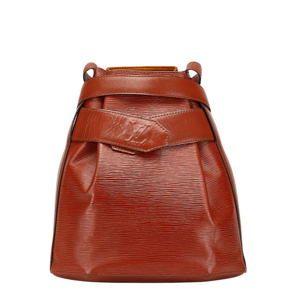 ルイ ヴィトン エピ サックデポールPM ショルダーバッグ M80203 ケニアブラウン レザー レディース LOUIS VUITTON 【中古】