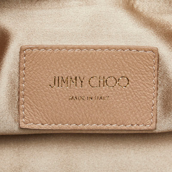 ジミーチュウ タッセル ハンドバッグ ゴールド レザー レディース JIMMY CHOO 【中古】