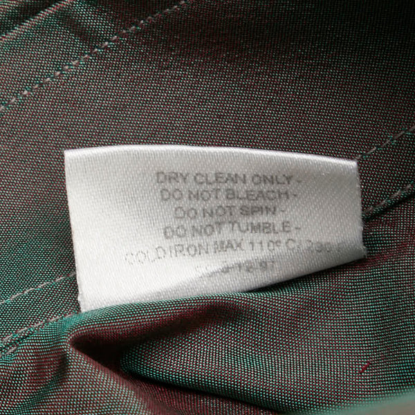 グッチ ダブルカフス 長袖シャツ サイズ：38/15 玉虫色 グリーン ブラウン シルク ナイロン メンズ GUCCI 【中古】