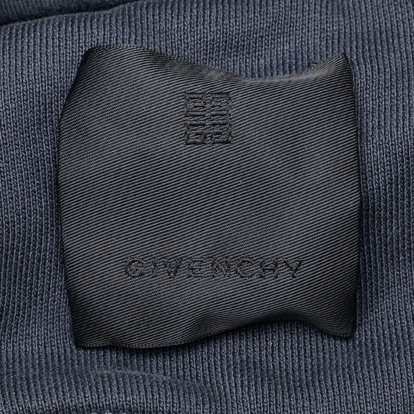 ジバンシー 4G ロゴ プルオーバー パーカー サイズ：L BMJ0CQ3Y6V ネイビー コットン メンズ Givenchy 【中古】