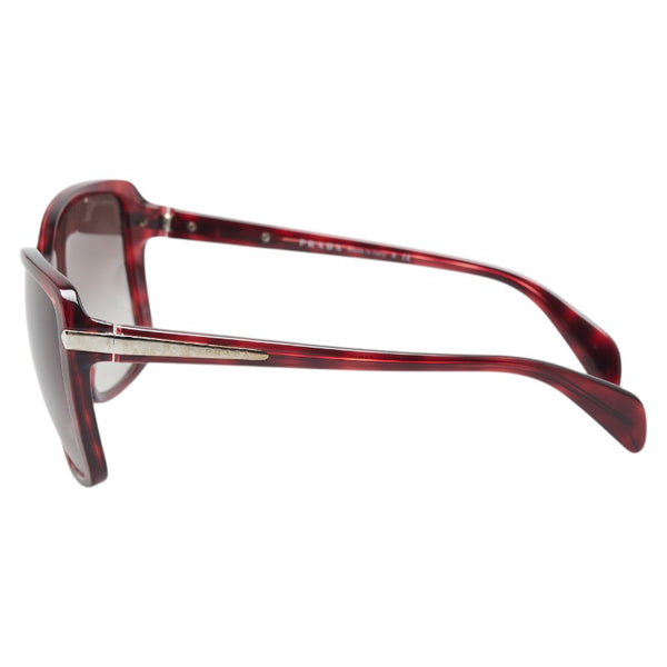 プラダ サングラス レッド プラスチック レディース PRADA 【中古】