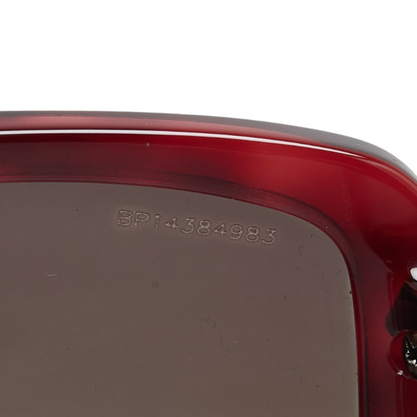 プラダ サングラス レッド プラスチック レディース PRADA 【中古】