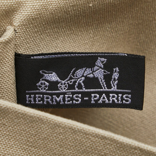 エルメス タピドセル クラッチバッグ セカンドバッグ イエロー キャンバス レディース HERMES 【中古】
