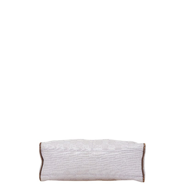グッチ GGキャンバス ショルダーバッグ ポーチ 90781 パープル ブラウン キャンバス レディース GUCCI 【中古】