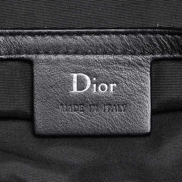 ディオール HOMME ビー 蜂 グラデーション クラッチバッグ セカンドバッグ ブルー ブラック ナイロン メンズ Dior 【中古】