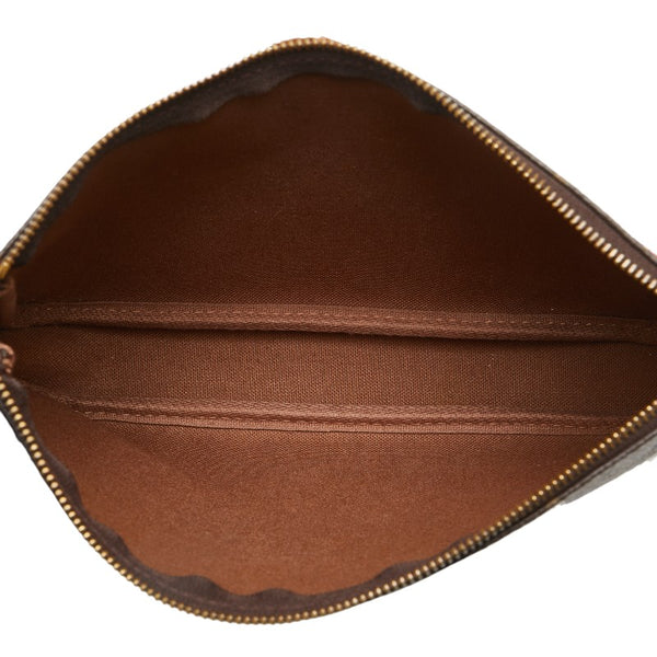 ルイ ヴィトン モノグラム ポシェット アクセソワール ショルダーバッグ M51980 ブラウン PVC レザー レディース LOUIS VUITTON 【中古】