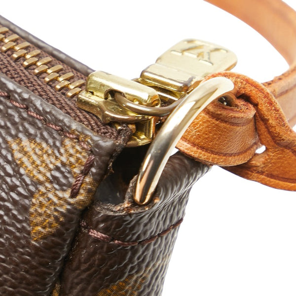 ルイ ヴィトン モノグラム ポシェット アクセソワール ショルダーバッグ M51980 ブラウン PVC レザー レディース LOUIS VUITTON 【中古】