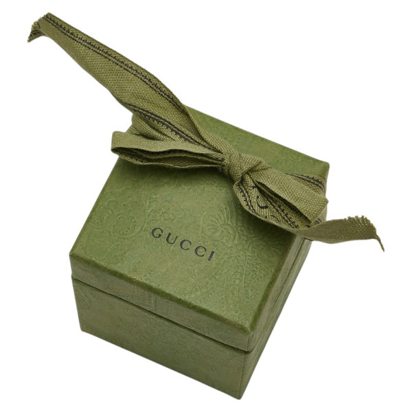 グッチ フローラ 植物 花 ネックボウ スカーフ アイボリー マルチカラー シルク レディース GUCCI 【中古】