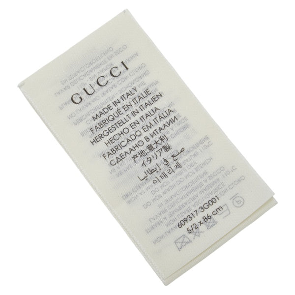 グッチ GGフローラ フラワー 花 蝶々 ネックボウ スカーフ ベージュ マルチカラー シルク レディース GUCCI 【中古】