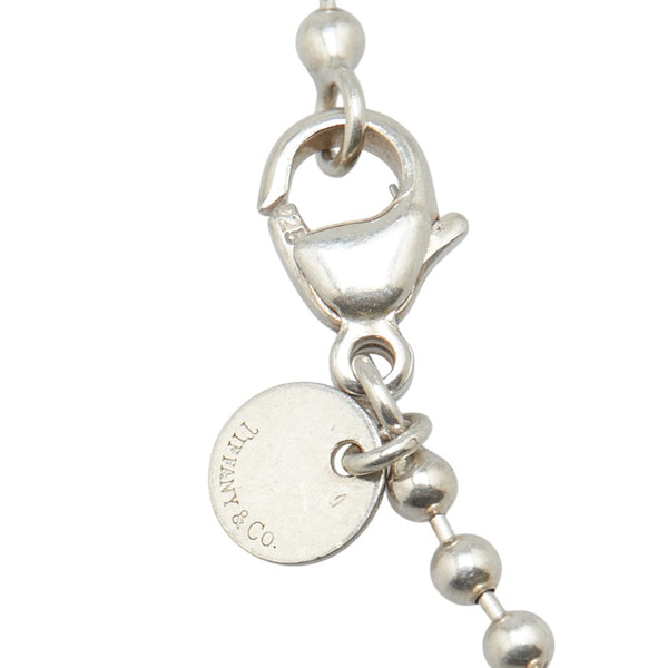 ティファニー ボールチェーン ネックレス シルバー SV925 シルバー レディース TIFFANY&Co. 【中古】