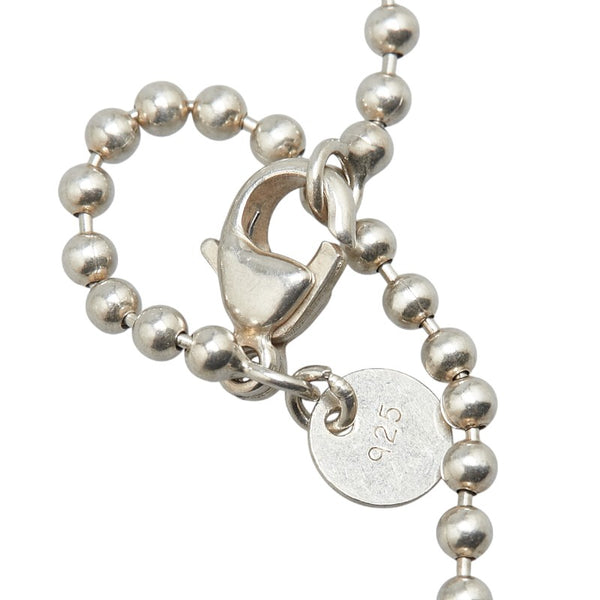 ティファニー ボールチェーン ネックレス シルバー SV925 シルバー レディース TIFFANY&Co. 【中古】