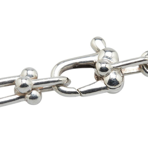ティファニー ハードウェア マイクロ リンク  ブレスレット SV925 シルバー レディース TIFFANY&Co. 【中古】