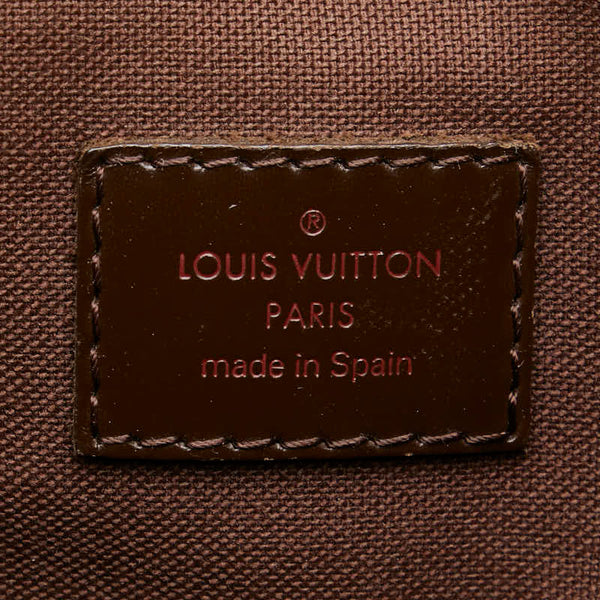 ルイ ヴィトン ダミエ カバボブール ハンドバッグ トートバッグ N52006 エベヌ ブラウン PVC キャンバス レディース LOUIS VUITTON 【中古】