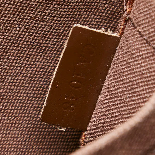 ルイ ヴィトン ダミエ カバボブール ハンドバッグ トートバッグ N52006 エベヌ ブラウン PVC キャンバス レディース LOUIS VUITTON 【中古】