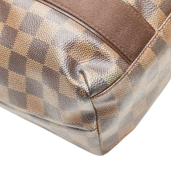 ルイ ヴィトン ダミエ カバボブール ハンドバッグ トートバッグ N52006 エベヌ ブラウン PVC キャンバス レディース LOUIS VUITTON 【中古】