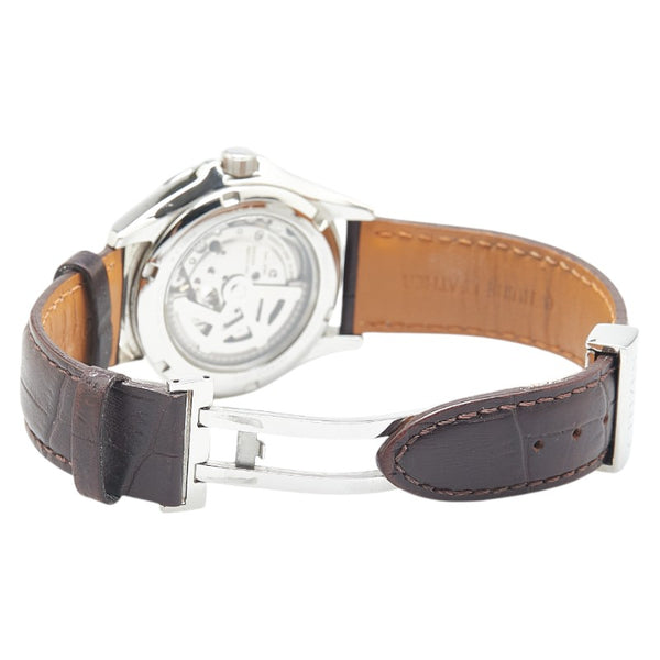 シチズン シチズン コレクション メカニカル 腕時計 4197-S098190 自動巻き(手巻付き) シルバー文字盤 ステンレススチール レザー メンズ CITIZEN 【中古】