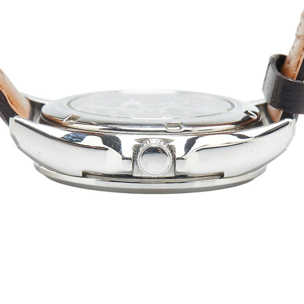 シチズン シチズン コレクション メカニカル 腕時計 4197-S098190 自動巻き(手巻付き) シルバー文字盤 ステンレススチール レザー メンズ CITIZEN 【中古】