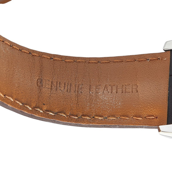 シチズン シチズン コレクション メカニカル 腕時計 4197-S098190 自動巻き(手巻付き) シルバー文字盤 ステンレススチール レザー メンズ CITIZEN 【中古】