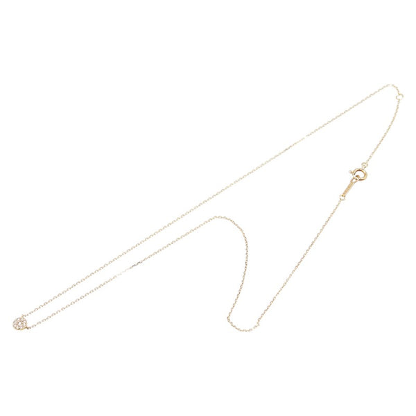 ヨンドシー K18YG イエローゴールド ダイヤ ペンダントネックレス レディース 4℃ 【中古】
