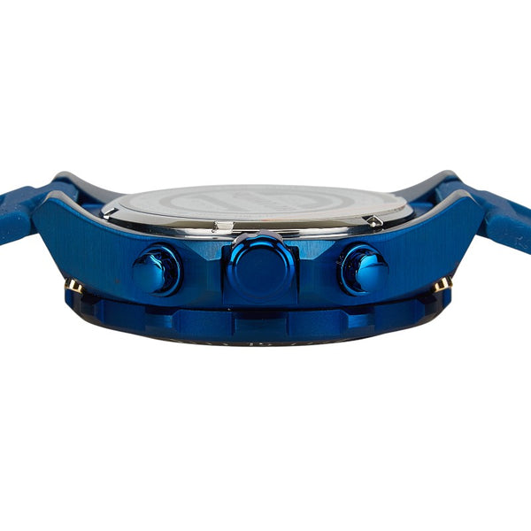INVICTA AVIATOR 腕時計 39893 クオーツ ブルー文字盤 ステンレススチール ラバー メンズ 【中古】
