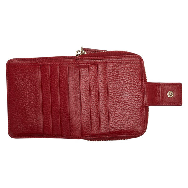 グッチ GGキャンバス 長財布 346056 ベージュ レッド キャンバス レディース GUCCI 【中古】