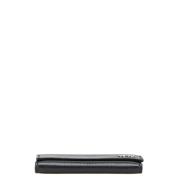 グッチ ドリアン 名刺入れ カードケース 473923 ブラック レザー メンズ GUCCI 【中古】