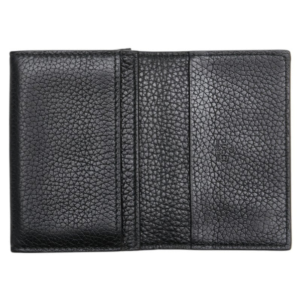 グッチ ドリアン 名刺入れ カードケース 473923 ブラック レザー メンズ GUCCI 【中古】