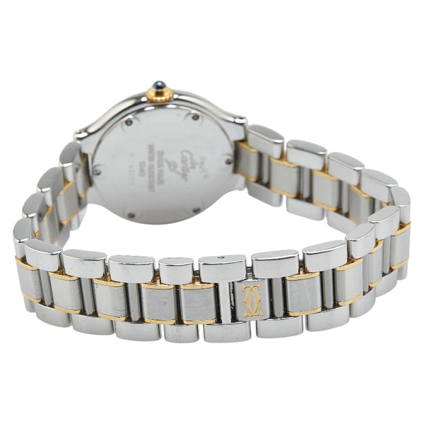 カルティエ マスト21 ヴァンティアン 腕時計 W10073R6 クオーツ シルバー文字盤 ステンレススチール メッキ メンズ CARTIER 【中古】