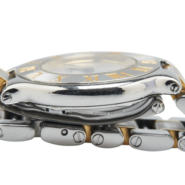 カルティエ マスト21 ヴァンティアン 腕時計 W10073R6 クオーツ シルバー文字盤 ステンレススチール メッキ メンズ CARTIER 【中古】