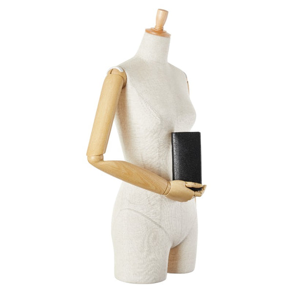 グッチ GGマーモント 長財布 428740 ブラック レザー レディース GUCCI 【中古】