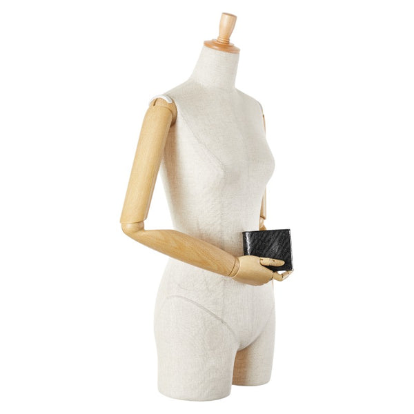 グッチ GGインプリメ 札入れ 224123 ブラック PVC レディース GUCCI 【中古】