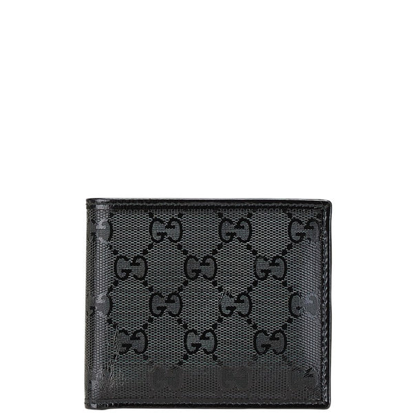 グッチ GGインプリメ 札入れ 224123 ブラック PVC レディース GUCCI 【中古】
