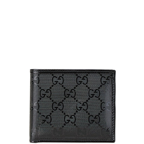グッチ GGインプリメ 札入れ 224123 ブラック PVC レディース GUCCI 【中古】