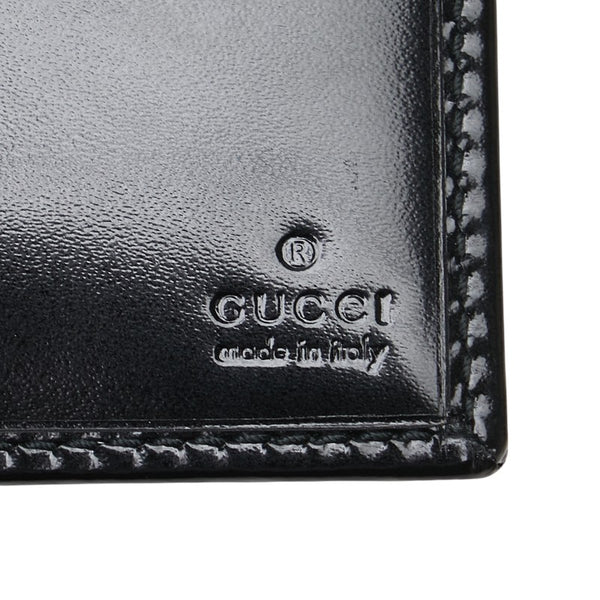 グッチ GGインプリメ 札入れ 224123 ブラック PVC レディース GUCCI 【中古】