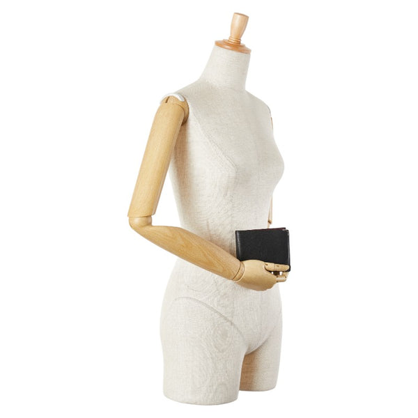 カルティエ マストライン 札入れ ブラック レザー メンズ CARTIER 【中古】