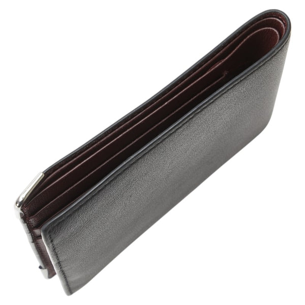 カルティエ マストライン 札入れ ブラック レザー メンズ CARTIER 【中古】