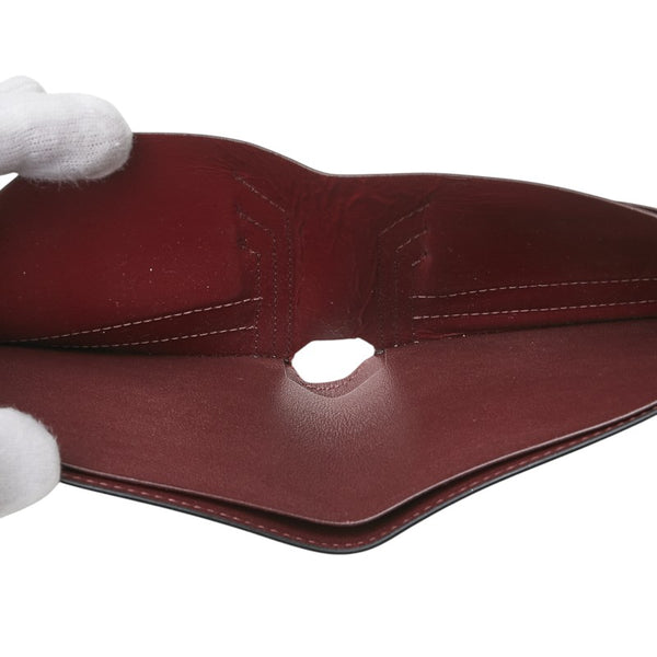 カルティエ マストライン 札入れ ブラック レザー メンズ CARTIER 【中古】