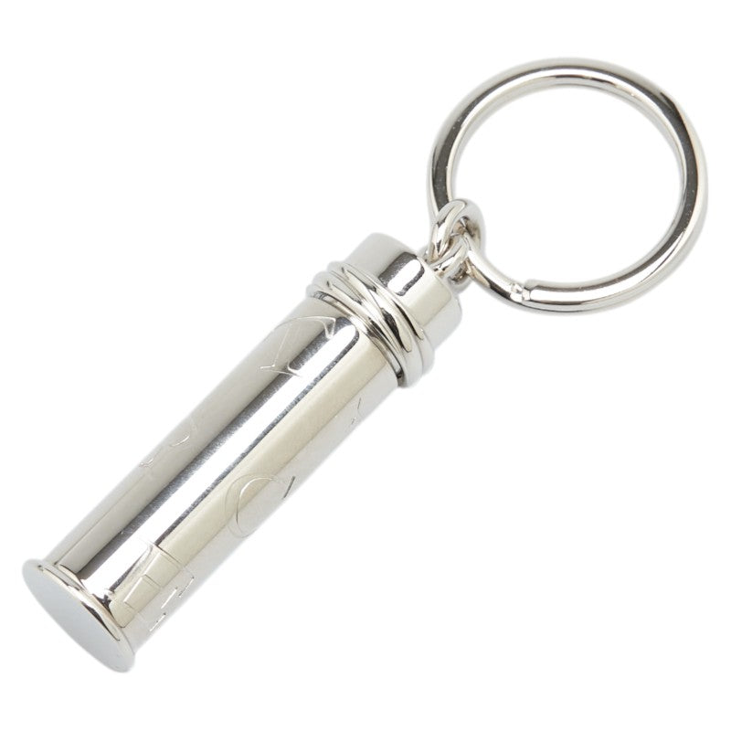 カルティエ ロゴ キーホルダー ピルケース シルバー メタル レディース CARTIER 【中古】