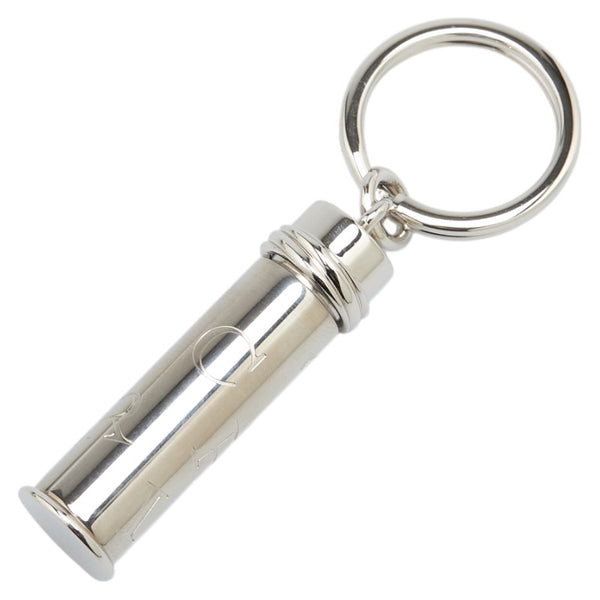 カルティエ ロゴ キーホルダー ピルケース シルバー メタル レディース CARTIER 【中古】