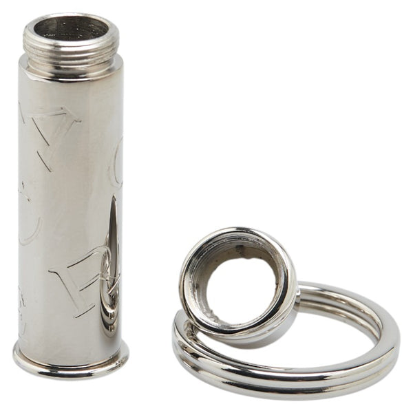 カルティエ ロゴ キーホルダー ピルケース シルバー メタル レディース CARTIER 【中古】