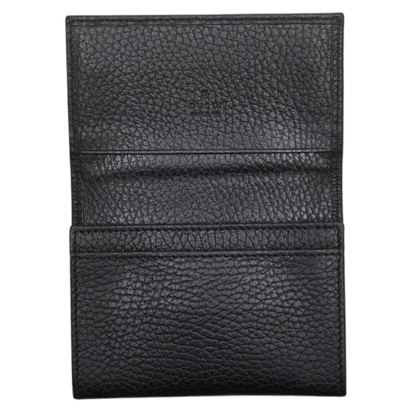 グッチ GGマーモント カードケース 名刺入れ 474748 ブラック レザー レディース GUCCI 【中古】