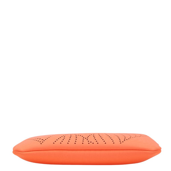 エルメス ネオバン カノエH MM ポーチ 小物入れ オレンジ グルナディーヌ ポリアミド/エラスタン レディース HERMES 【中古】