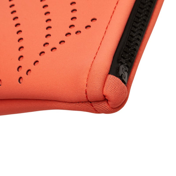 エルメス ネオバン カノエH MM ポーチ 小物入れ オレンジ グルナディーヌ ポリアミド/エラスタン レディース HERMES 【中古】