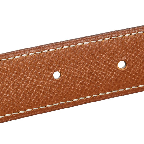 エルメス アタメ ベルト 65 ブラック ブラウン ボックスカーフ クシュベル レディース HERMES 【中古】
